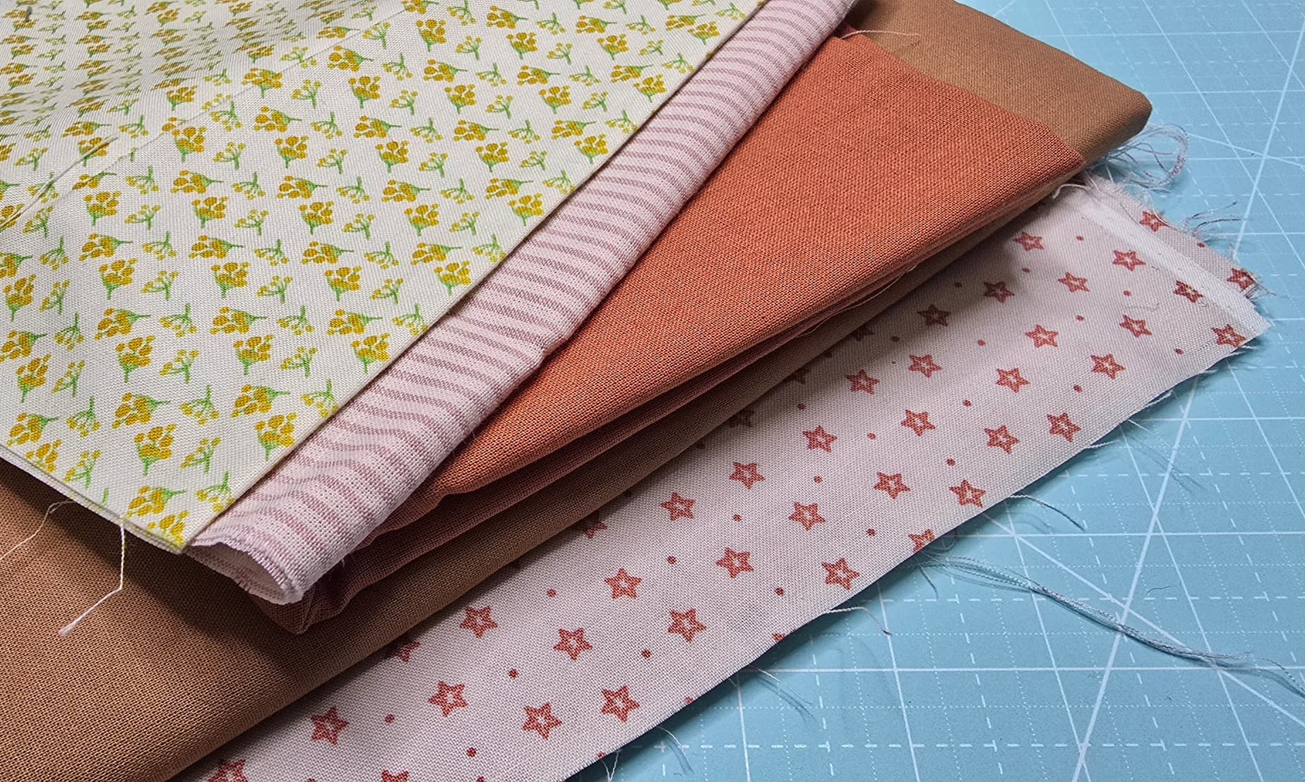 Sample fabric for quilting