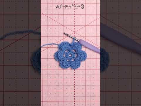 Watch this rose bloom in crochet! 🌹