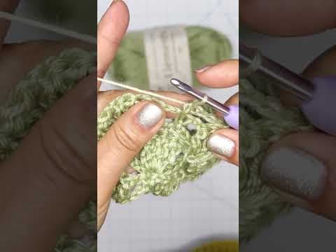 Becoming a shell petal stitch | When a simple stitch begins to bloom