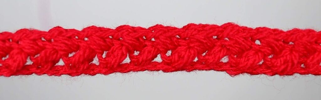 Elizabeth stitch row 2