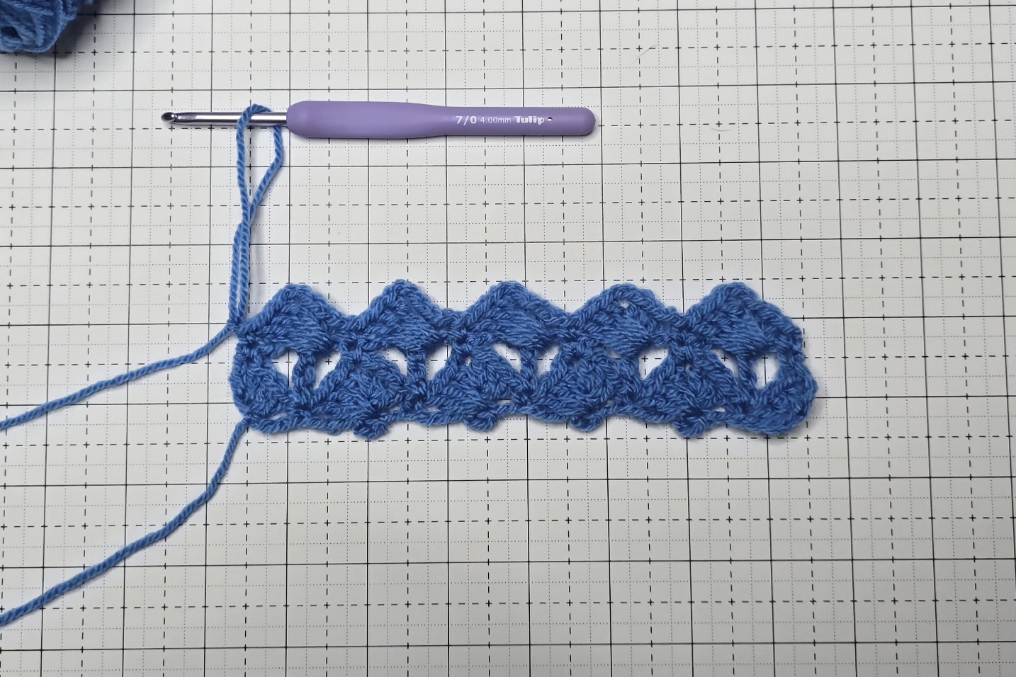 Cwb Overlapping Shell Stitch Row 3