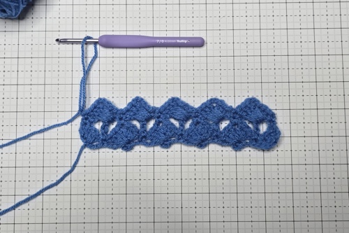 Cwb Overlapping Shell Stitch Row 3