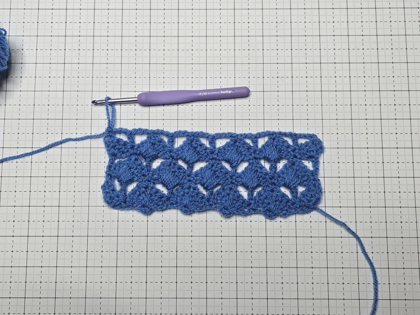 Cwb Overlapping Shell Stitch Row 6