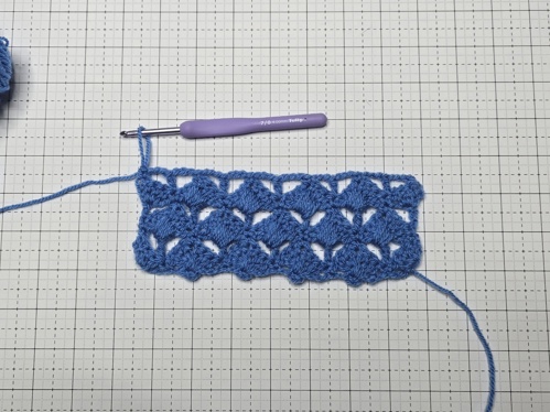 Cwb Overlapping Shell Stitch Row 6