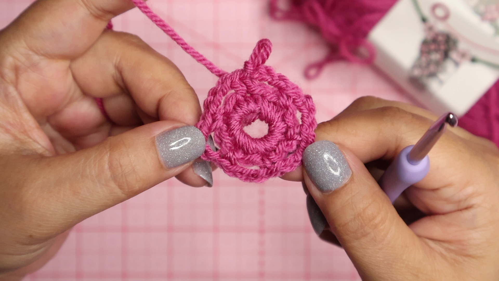 Rose motif round 2