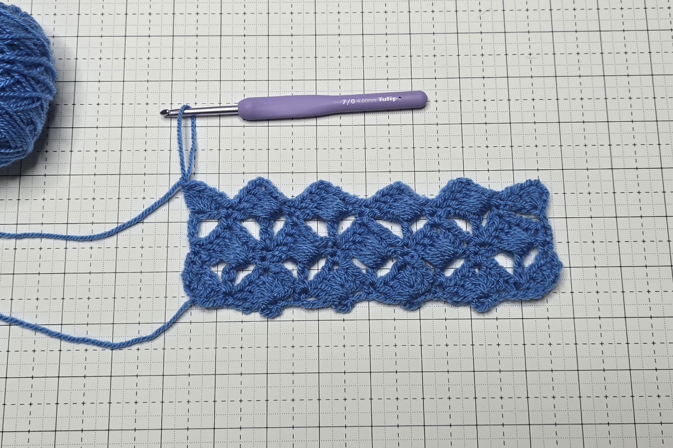 Cwb Overlapping Shell Stitch Row 5