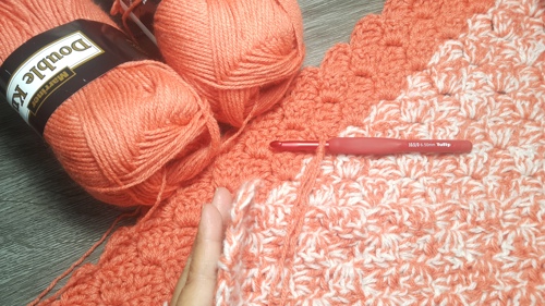 Two Yarns Used Together