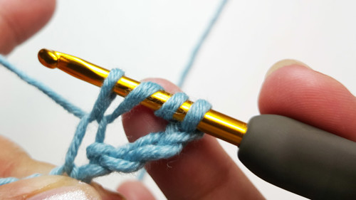 Four loops on hook