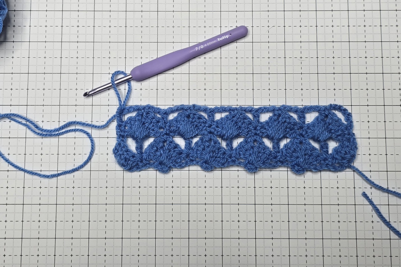 Cwb Overlapping Shell Stitch Row 4