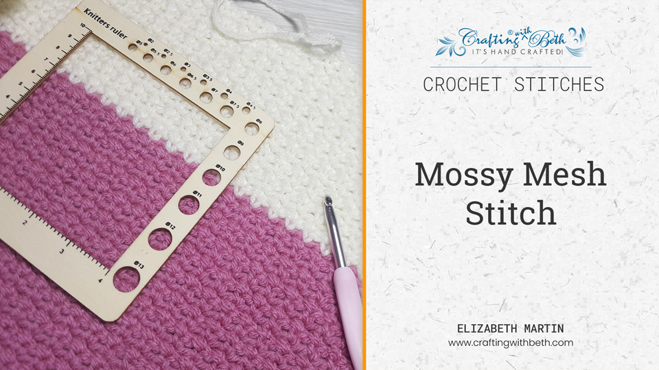 Mossy Mesh Stitch Cover