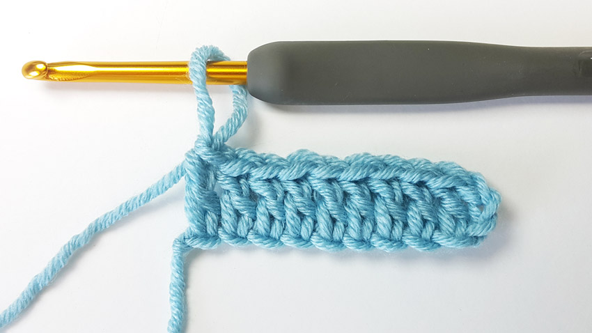 image of a double crochet